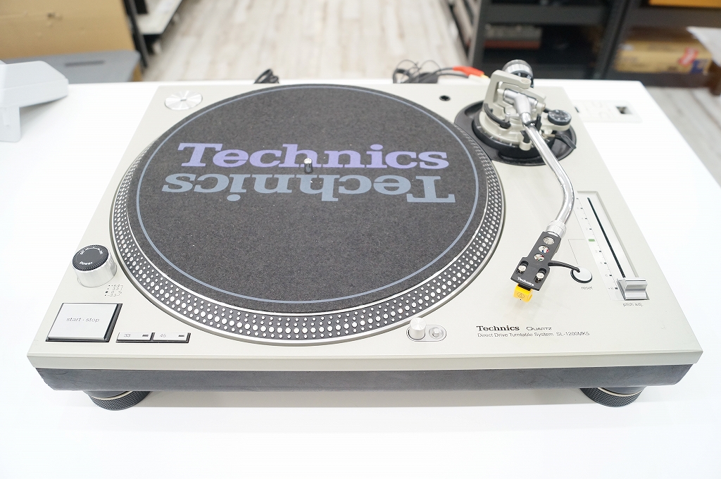 Technics ターンテーブル SL-1200 MK5高価買取実績 オーディオ高額査定