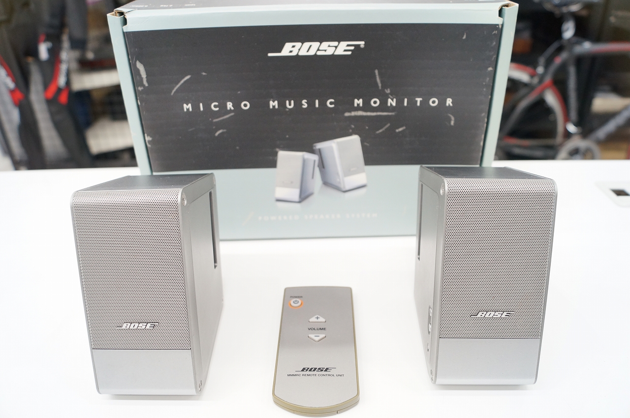 純正売BOSE M3 ( Micro Music Monitor )　シルバー スピーカー・ウーファー