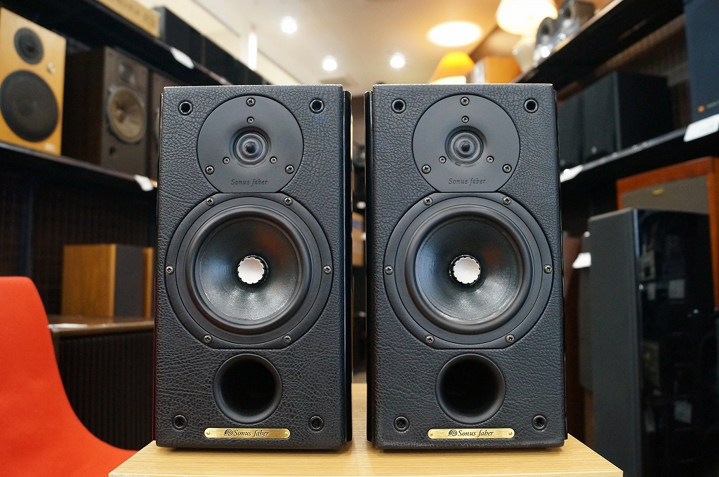 □Sonus Faber スピーカーシステム Concertino Home ペア 1台に難あり