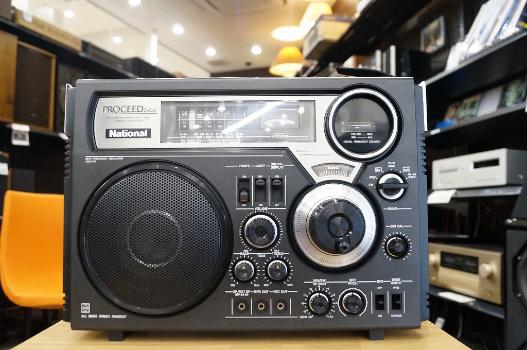 新品 Panasonic ナショナルPROCEED RF-2600 BCLラジオ 美品【動作優良品】National（現 - www