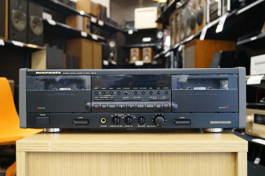 marantz STEREO DOUBLECASETTE DECK SD-515オーディオ機器