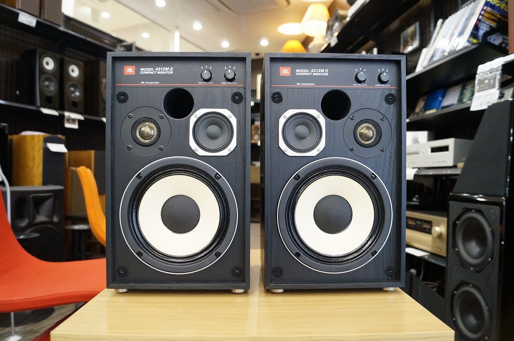 JBL コンパクトモニタースピーカー 4312M ペア ブックシェルフ型 