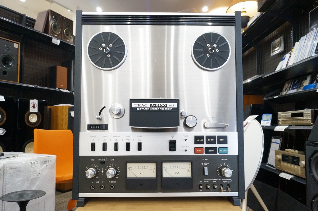 ティアック テープデッキ A-6100MKⅡ 2トラックマスターレコーダー