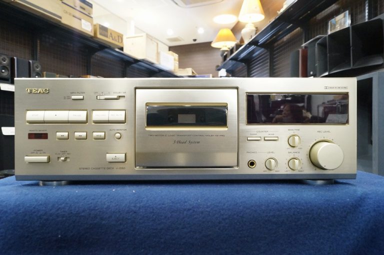 市場 中古 V-1050 カセットデッキ ゴールド TEAC