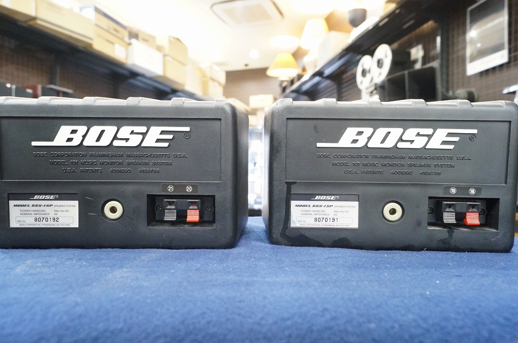BOSE スピーカー SSS-1SP高価買取実績 オーディオ高額査定