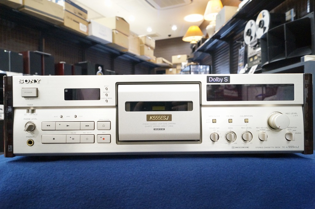 SONY カセットデッキ TC-K555ESJ【整備品】高価買取実績 オーディオ