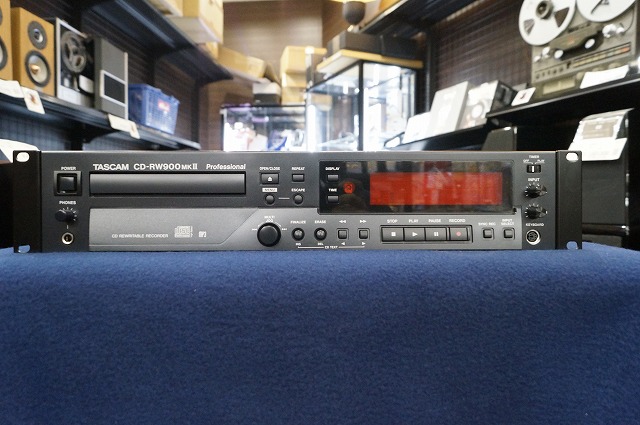 TASCAM CDレコーダー CD-RW900MKⅡ高価買取実績 オーディオ高額査定
